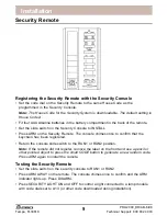 Preview for 9 page of X-10 Pro 2000 Installer'S Manual