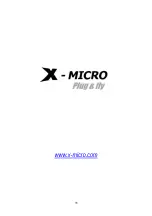 Preview for 19 page of X-Micro EPIC User Manual