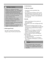 Preview for 8 page of Xavax Melina Operating Instructions Manual