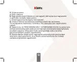 Preview for 12 page of Xblitz Z4 User Manual