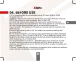 Preview for 35 page of Xblitz Z4 User Manual