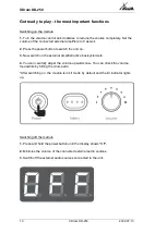 Preview for 12 page of XDrum DD-250 Operating Instructions Manual