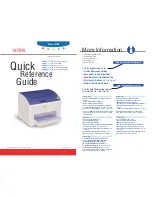 Xerox Phaser 6120 Quick Reference Manual preview