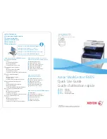 Xerox WorkCentre 6605 Quick Use Manual preview