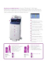 Preview for 3 page of Xerox WorkCentre 6605DN Specifications