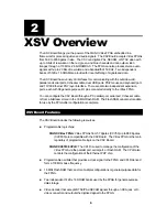 Preview for 6 page of XESS XSV Manual