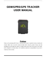 Preview for 1 page of Xexun TK-102 User Manual