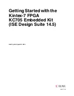 Xilinx Kintex-7 FPGA KC705 Getting Started preview