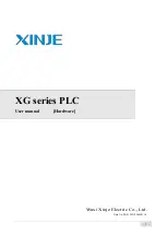 Xinje XG Series User Manual preview