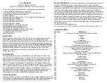 Preview for 1 page of XL Systems 0001660 Quick Start Manual