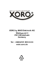 Preview for 16 page of Xoro DAB 55 User Manual