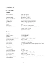 Preview for 3 page of XRadio DX-7000 Series User Manual