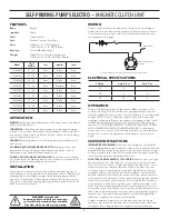 Preview for 2 page of Xylem JABSCO 11860 Series Instruction Manual