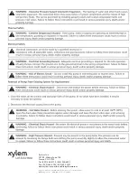 Preview for 6 page of Xylem Laing Thermotech E1 Series Instruction Manual