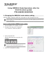 Yaesu FTM-400XDR Quick Start Manual preview