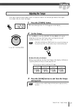 Preview for 25 page of Yamaha DD-65 Owner'S Manual