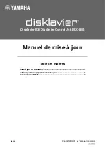 Preview for 6 page of Yamaha Disklavier E3 Update Manual