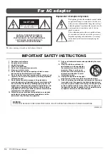 Preview for 4 page of Yamaha DTX-PRO Owner'S Manual