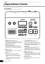 Preview for 10 page of Yamaha DTX700 Owner'S Manual