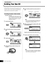 Preview for 30 page of Yamaha DTX700 Owner'S Manual