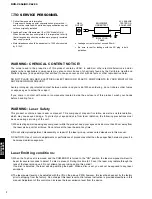 Preview for 2 page of Yamaha DVD-C996 Service Manual