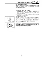 Preview for 20 page of Yamaha EF3000iSE - Inverter Generator - 3000 Maximum AC... Service Manual