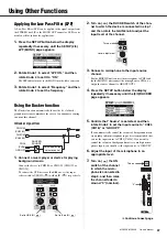 Preview for 37 page of Yamaha MGP32X Owner'S Manual