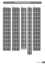 Preview for 43 page of Yamaha MOTIF XS6 Data List