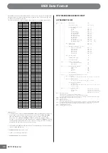 Preview for 52 page of Yamaha MOTIF XS6 Data List