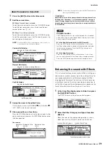 Preview for 29 page of Yamaha MOXF6 Owner'S Manual