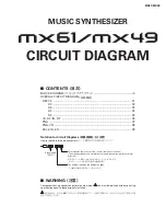 Preview for 83 page of Yamaha MX61 Service Manual