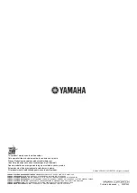 Preview for 86 page of Yamaha NS-P336 Owner'S Manual