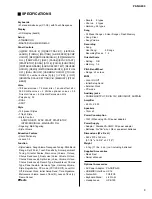 Preview for 3 page of Yamaha PortaTone PSR-A300 Service Manual