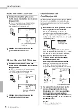 Preview for 56 page of Yamaha PSR-E423 Bedienungsanleitung