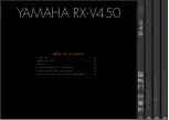 Preview for 2 page of Yamaha RX-V450 Interactive Features Manual