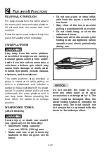 Preview for 50 page of Yamaha SX210 Owner'S/Operator'S Manual