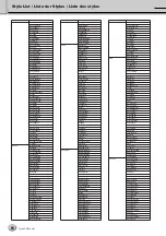 Preview for 24 page of Yamaha Tyros3 Data List