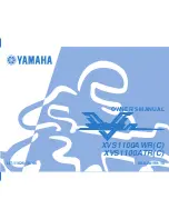 Yamaha V-Star XVS1100AWR Owner'S Manual preview