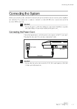 Preview for 21 page of Yamaha VP1 Owner'S Manual