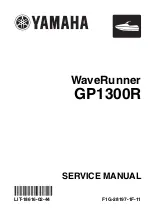 Preview for 62 page of Yamaha WaveRunner GP1300R Supplementary Service Manual