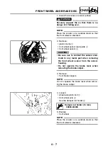 Preview for 205 page of Yamaha XP500 Service Manual