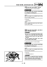 Preview for 218 page of Yamaha XP500 Service Manual