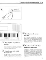 Preview for 5 page of Yamaha YPP-55 Manuel Du Propriétaire