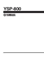 Preview for 82 page of Yamaha YSP 800 - Digital Sound Projector Five CH... Service Manual