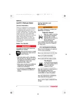 Preview for 12 page of Yanmar JH Series Operation Manual