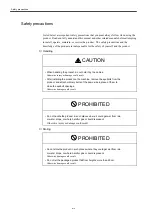 Preview for 14 page of YASKAWA SIEMENS CNC Series Maintenance Manual, Serviceman Handbook