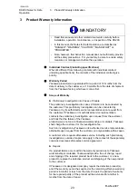 Preview for 23 page of YASKAWA Motoman DX200 Safety Notes