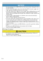 Preview for 6 page of YASKAWA SGM series Safety Precautions