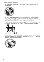 Preview for 20 page of YASKAWA SGM series Safety Precautions