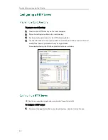 Preview for 44 page of Yealink SIP-T2XP User Manual